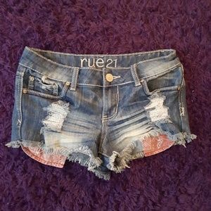 Rue 21 denim shorts